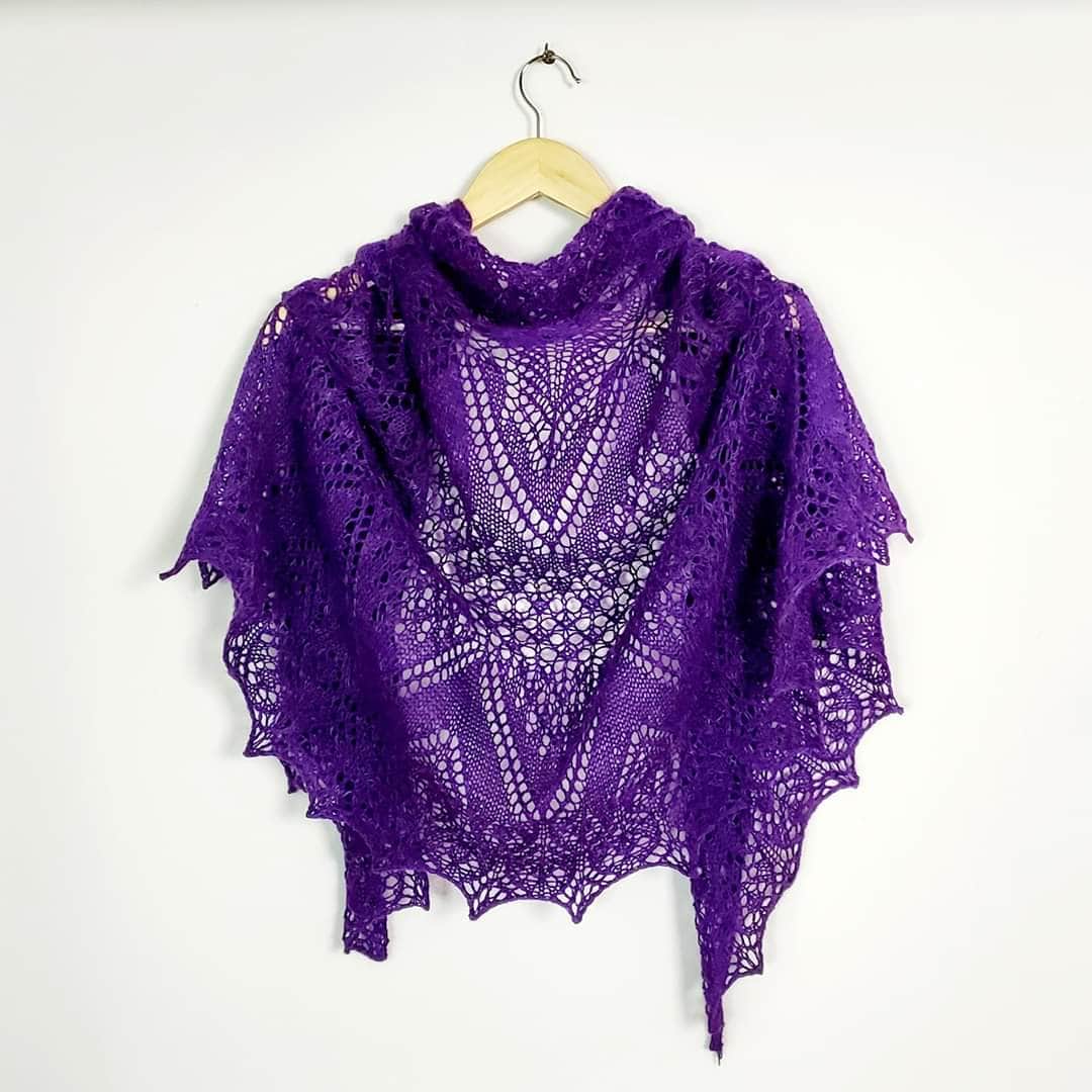 Through the Witch's Garden | Shawl | rhyFlower Knits